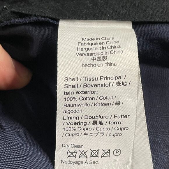 J Crew Pants Mens 34x32 Blue Ludlow Slim Fit Chino Duca Visconti di Modrone - Picture 5 of 14